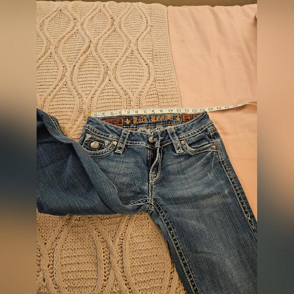 Rock Revival Cindy Straight Cut Jeans size 29 - Picture 5 of 8